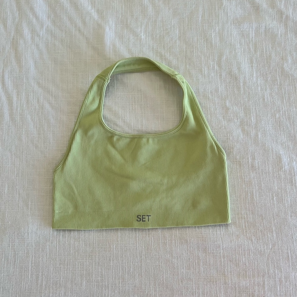 SET Active halter sports bra